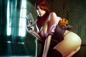Resident Evil 6, Helena Harper, Девушка, Фан-арт